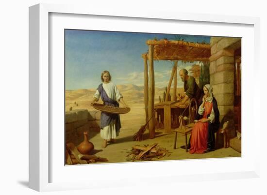 Our Saviour Subject to His Parents at Nazareth, 1847-56-John Rogers Herbert-Framed Giclee Print