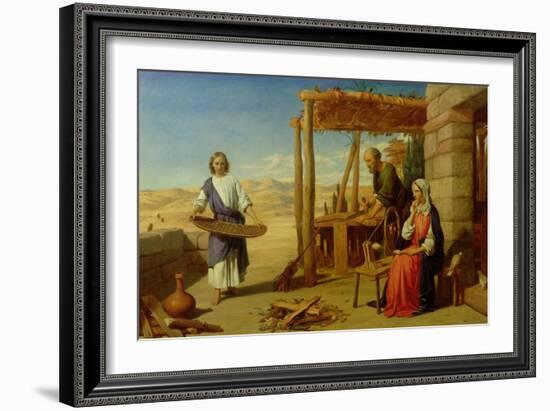 Our Saviour Subject to His Parents at Nazareth, 1847-56-John Rogers Herbert-Framed Giclee Print