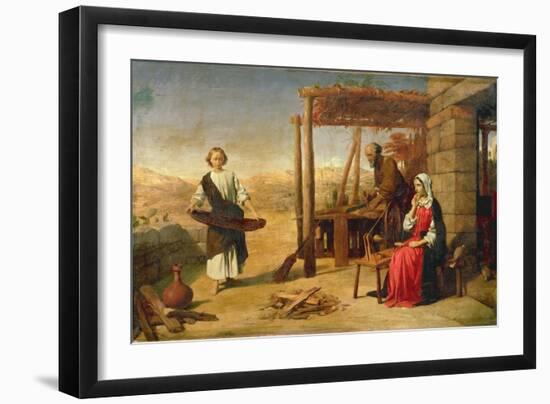 Our Saviour Subject to His Parents at Nazareth, 1860-John Rogers Herbert-Framed Giclee Print
