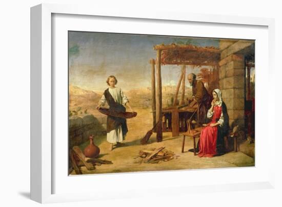 Our Saviour Subject to His Parents at Nazareth, 1860-John Rogers Herbert-Framed Giclee Print