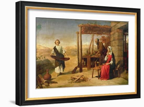 Our Saviour Subject to His Parents at Nazareth, 1860-John Rogers Herbert-Framed Giclee Print