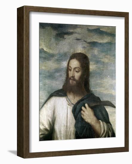 Our Saviour-Titian (Tiziano Vecelli)-Framed Giclee Print