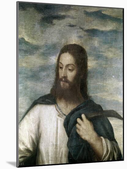 Our Saviour-Titian (Tiziano Vecelli)-Mounted Giclee Print