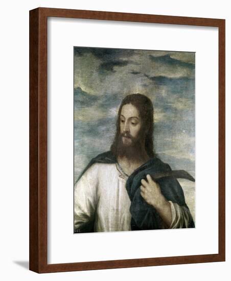 Our Saviour-Titian (Tiziano Vecelli)-Framed Giclee Print