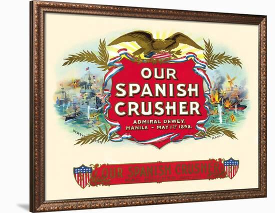 Our Spanish Crusher-Witsch & Schmitt Lihto.-Framed Premium Giclee Print