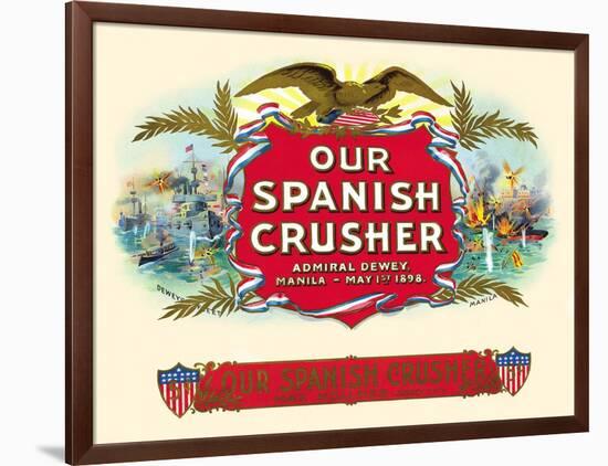 Our Spanish Crusher-Witsch & Schmitt Lihto.-Framed Premium Giclee Print