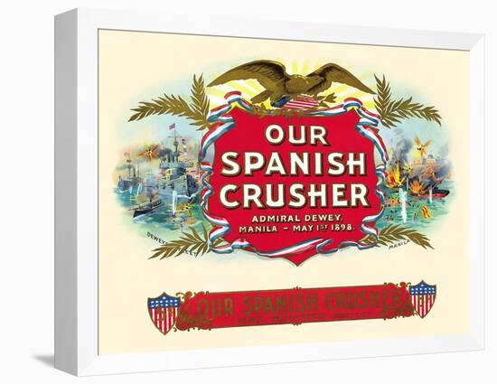 Our Spanish Crusher-Witsch & Schmitt Lihto.-Framed Stretched Canvas