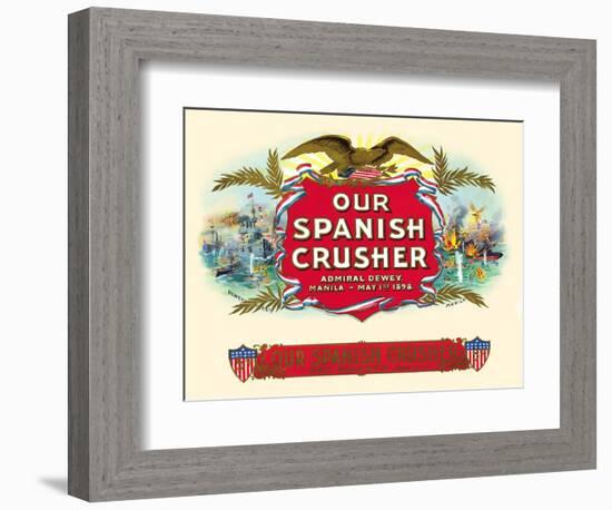 Our Spanish Crusher-Witsch & Schmitt Lihto.-Framed Art Print