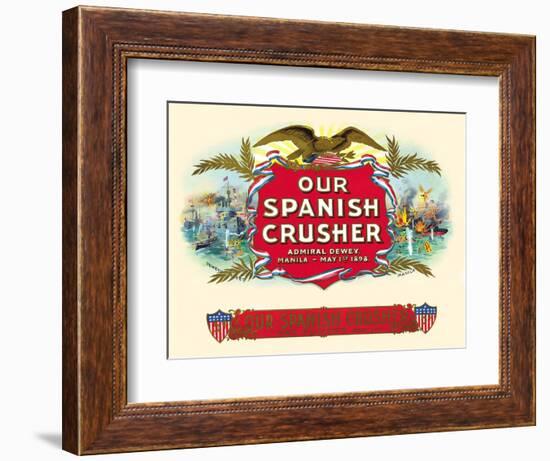 Our Spanish Crusher-Witsch & Schmitt Lihto.-Framed Art Print