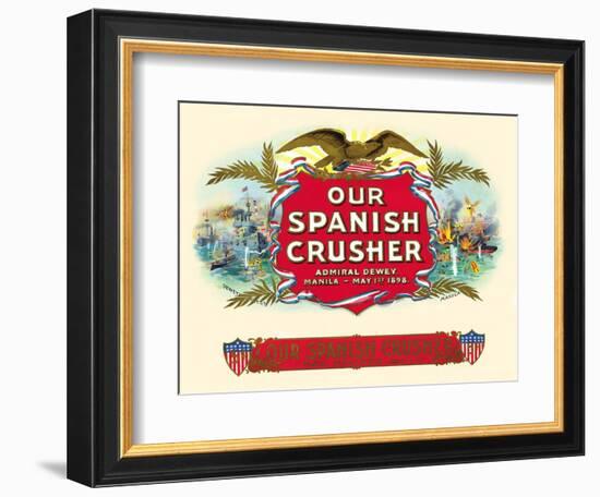 Our Spanish Crusher-Witsch & Schmitt Lihto.-Framed Art Print