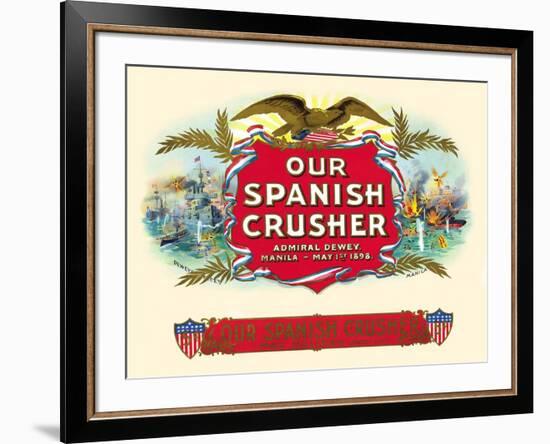 Our Spanish Crusher-Witsch & Schmitt Lihto.-Framed Art Print