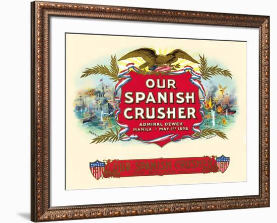 Our Spanish Crusher-Witsch & Schmitt Lihto.-Framed Art Print