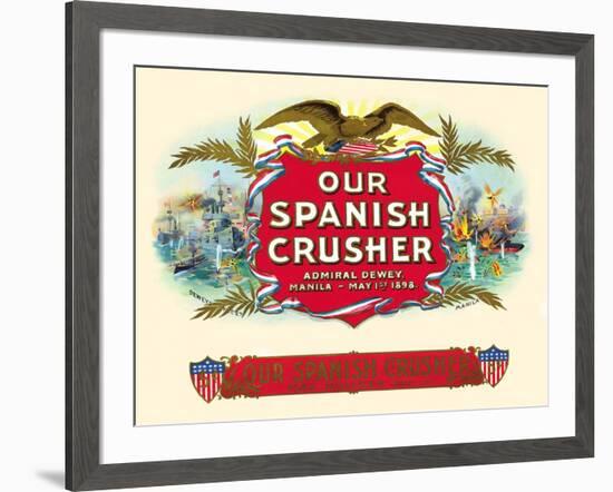 Our Spanish Crusher-Witsch & Schmitt Lihto.-Framed Art Print