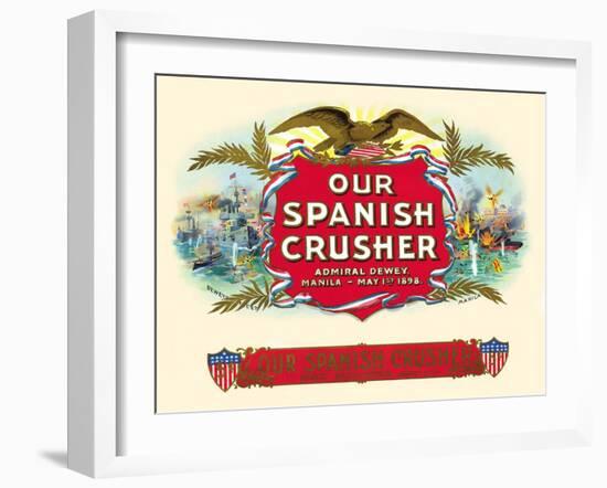 Our Spanish Crusher-Witsch & Schmitt Lihto.-Framed Art Print