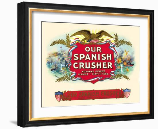 Our Spanish Crusher-Witsch & Schmitt Lihto.-Framed Art Print