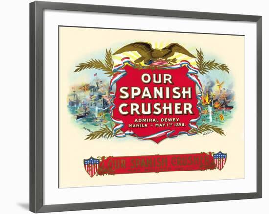Our Spanish Crusher-Witsch & Schmitt Lihto.-Framed Premium Giclee Print