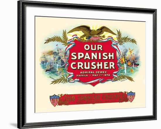Our Spanish Crusher-Witsch & Schmitt Lihto.-Framed Premium Giclee Print