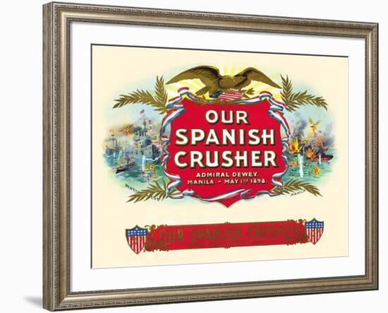 Our Spanish Crusher-Witsch & Schmitt Lihto.-Framed Premium Giclee Print