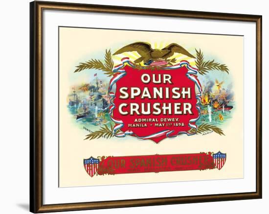 Our Spanish Crusher-Witsch & Schmitt Lihto.-Framed Premium Giclee Print