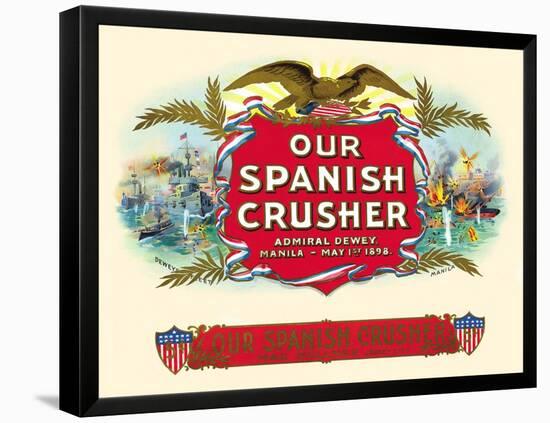 Our Spanish Crusher-Witsch & Schmitt Lihto.-Framed Stretched Canvas