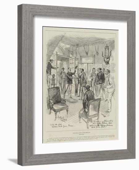 Our Special Artist in the Transvaal-Melton Prior-Framed Giclee Print