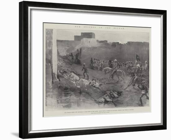 Our Success in the Soudan-Henry Charles Seppings Wright-Framed Giclee Print