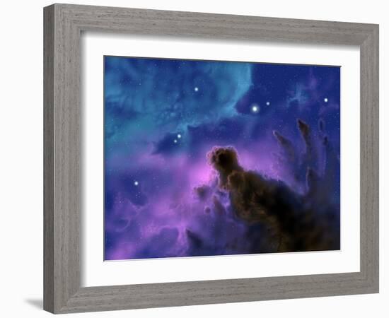 Our Sun May Have Formed from a Protostellar Nebula Like This One-Stocktrek Images-Framed Photographic Print