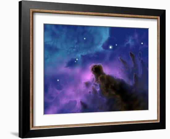 Our Sun May Have Formed from a Protostellar Nebula Like This One-Stocktrek Images-Framed Photographic Print