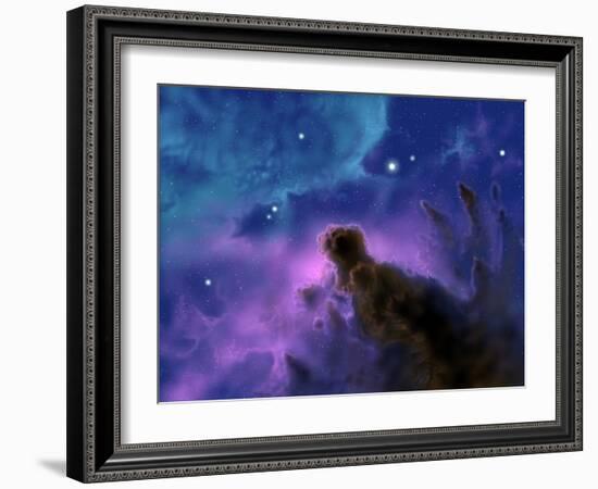 Our Sun May Have Formed from a Protostellar Nebula Like This One-Stocktrek Images-Framed Photographic Print