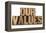 Our Values-PixelsAway-Framed Stretched Canvas