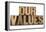 Our Values-PixelsAway-Framed Stretched Canvas