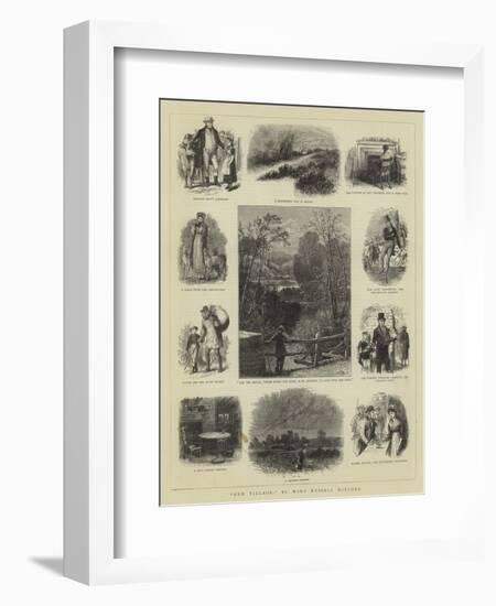 Our Village-William Henry James Boot-Framed Giclee Print