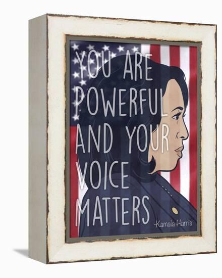Our Voice Matters-Marcus Prime-Framed Stretched Canvas