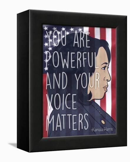 Our Voice Matters-Marcus Prime-Framed Stretched Canvas