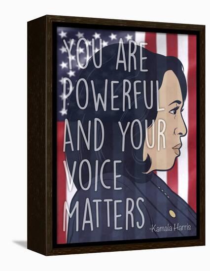 Our Voice Matters-Marcus Prime-Framed Stretched Canvas