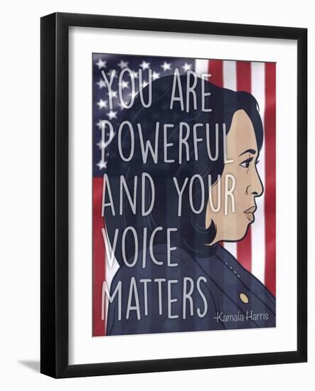 Our Voice Matters-Marcus Prime-Framed Premium Giclee Print