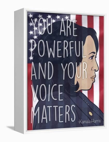 Our Voice Matters-Marcus Prime-Framed Stretched Canvas