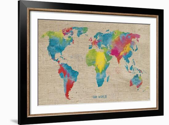 Our World-Sandra Jacobs-Framed Giclee Print