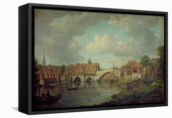 Ouse Bridge, York, c.1764-William Marlow-Framed Premier Image Canvas