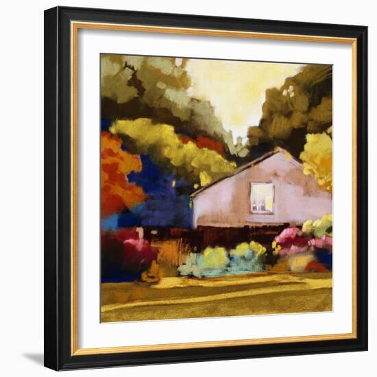 Out Back-Lou Wall-Framed Giclee Print