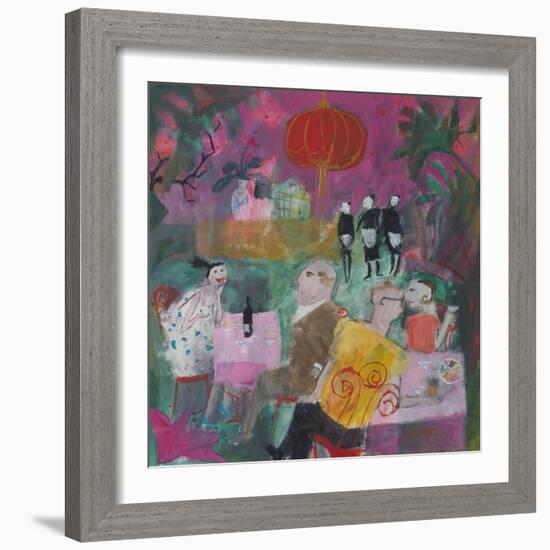 Out for a Chinese, 2011-Susan Bower-Framed Giclee Print