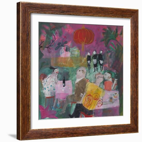 Out for a Chinese, 2011-Susan Bower-Framed Giclee Print