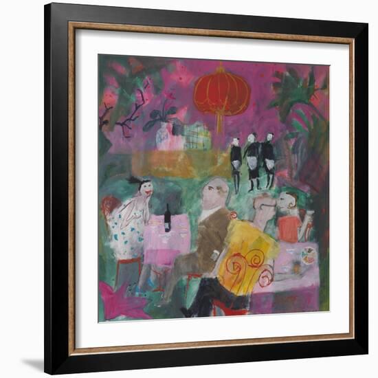 Out for a Chinese, 2011-Susan Bower-Framed Giclee Print