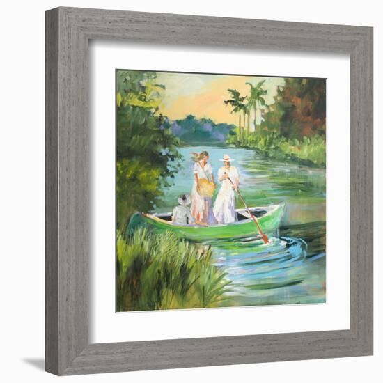 Out for a Row-Jane Slivka-Framed Art Print