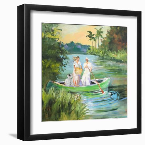 Out for a Row-Jane Slivka-Framed Art Print