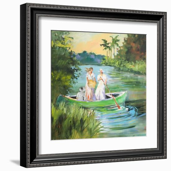 Out for a Row-Jane Slivka-Framed Art Print