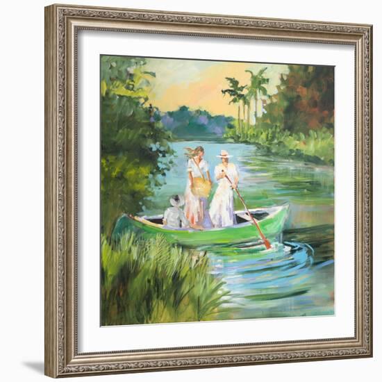 Out for a Row-Jane Slivka-Framed Art Print