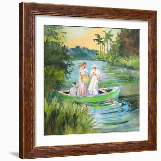 Out for a Row-Jane Slivka-Framed Art Print