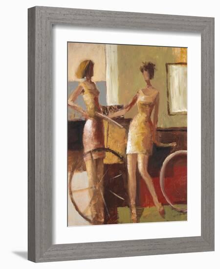 Out for a Spin-Marc Taylor-Framed Art Print