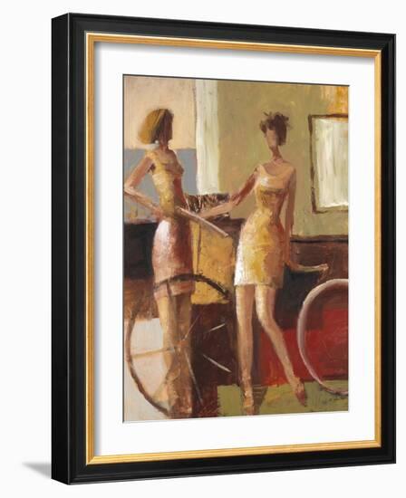 Out for a Spin-Marc Taylor-Framed Art Print